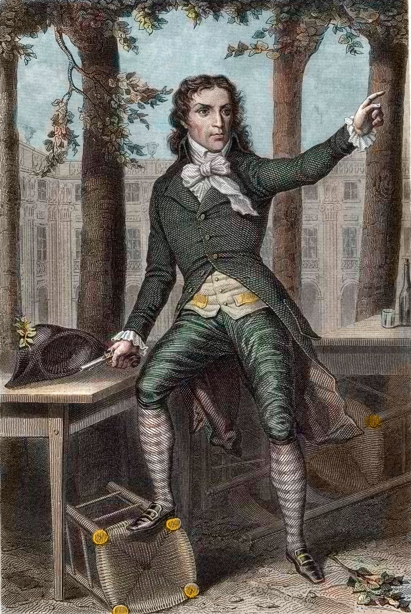 Portrait of Camille Desmoulins by Unknown artist