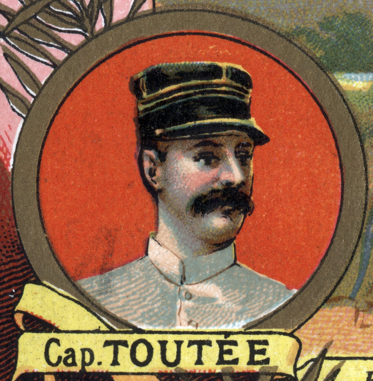 Portrait of Captain Toutee, French explorer by Unknown artist
