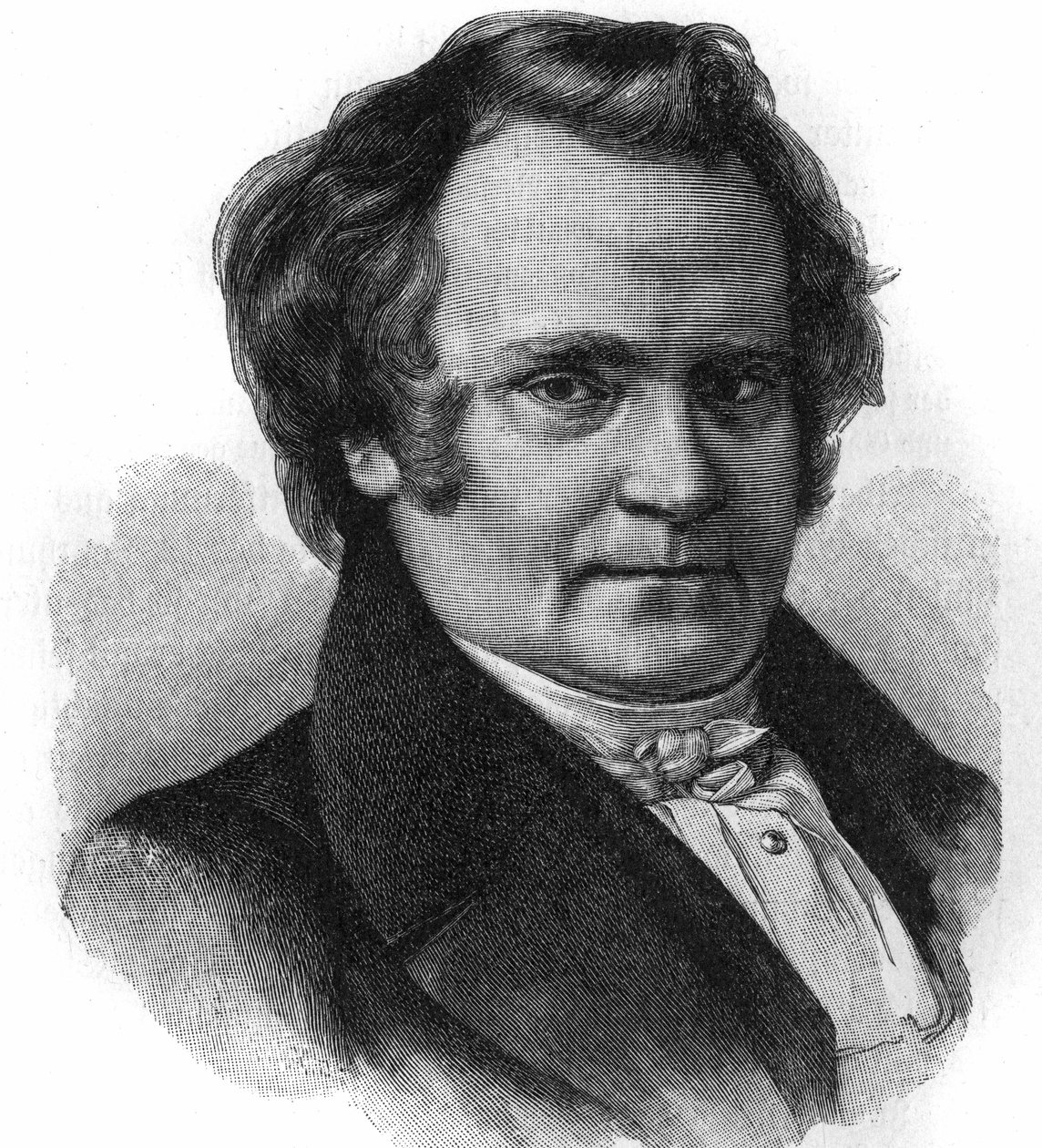 Portrait of Carl Leberecht Immermann (1796-1840) German poet, novelist and magistrate. by Unknown artist