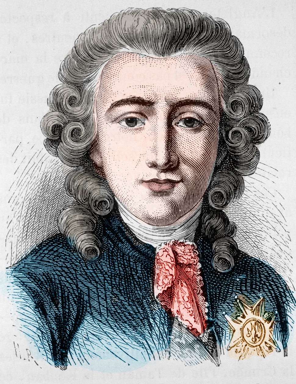 Portrait of Charles Alexandre de Calonne, French politician - in 