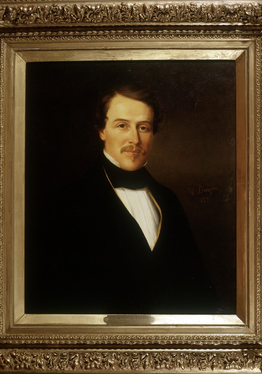Portrait of Charles Camille Heidsieck (1822 - 1893) by Unknown artist