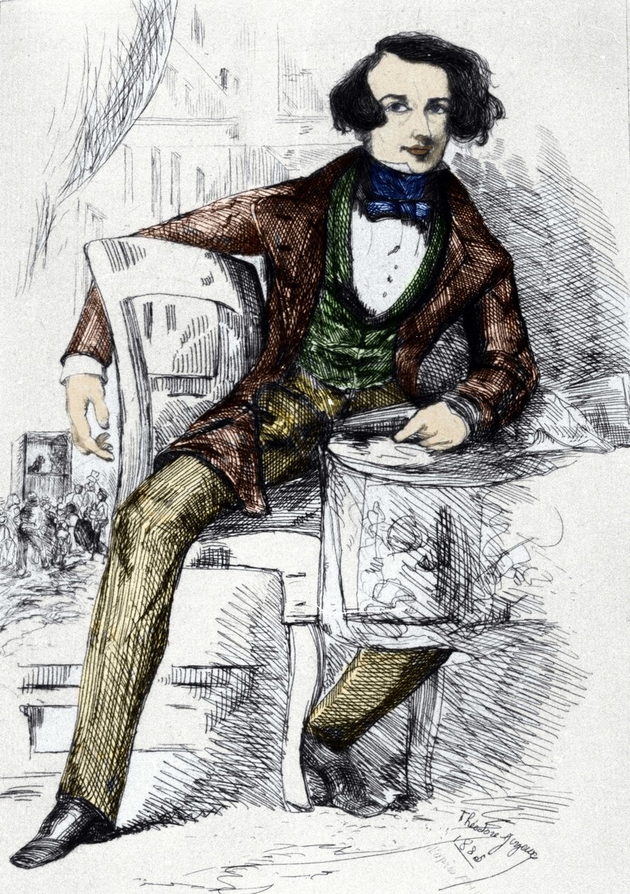 Portrait of Charles Dickens, English writer by Unknown artist