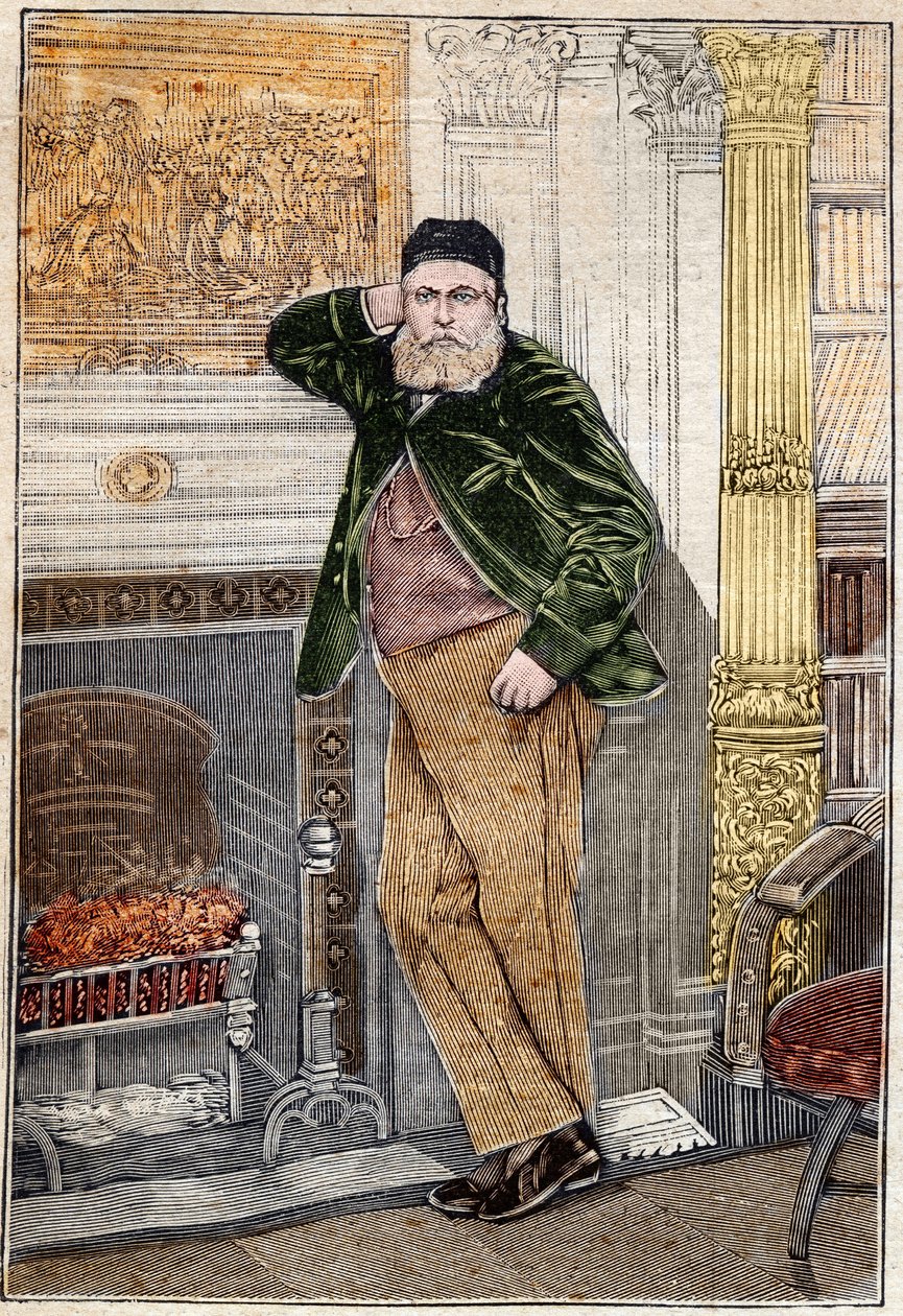 Portrait of Charles Gounod (1818-1893), French composer by Unknown artist