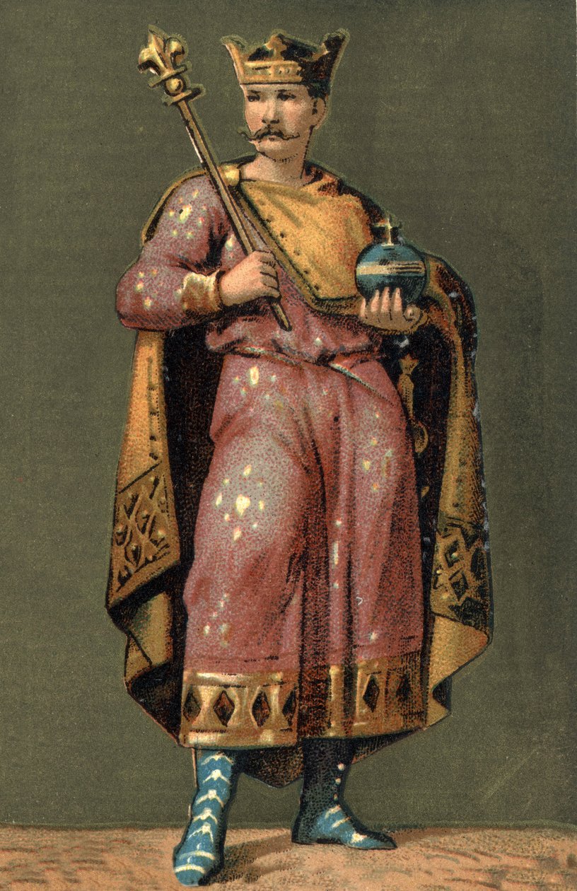 Portrait of Charles II the Bald, King of France by Unknown artist