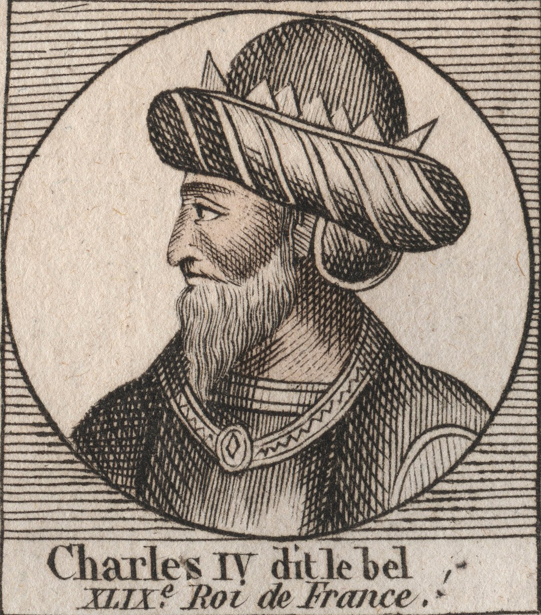 Portrait of Charles IV the Bel by Unknown