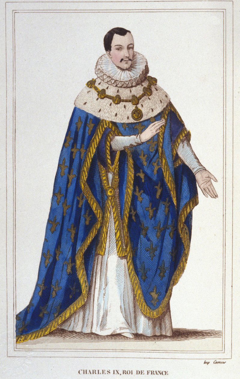 Portrait of Charles IX (1550 - 1574), King of France by Unknown artist