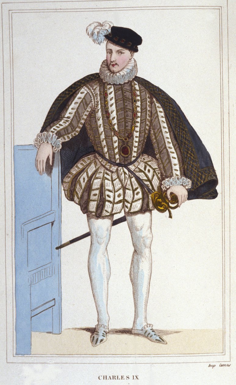 Portrait of Charles IX, King of France by Unknown artist