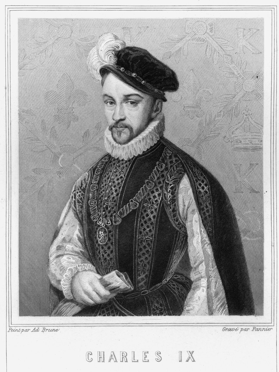 Portrait of Charles IX, King of France - in 