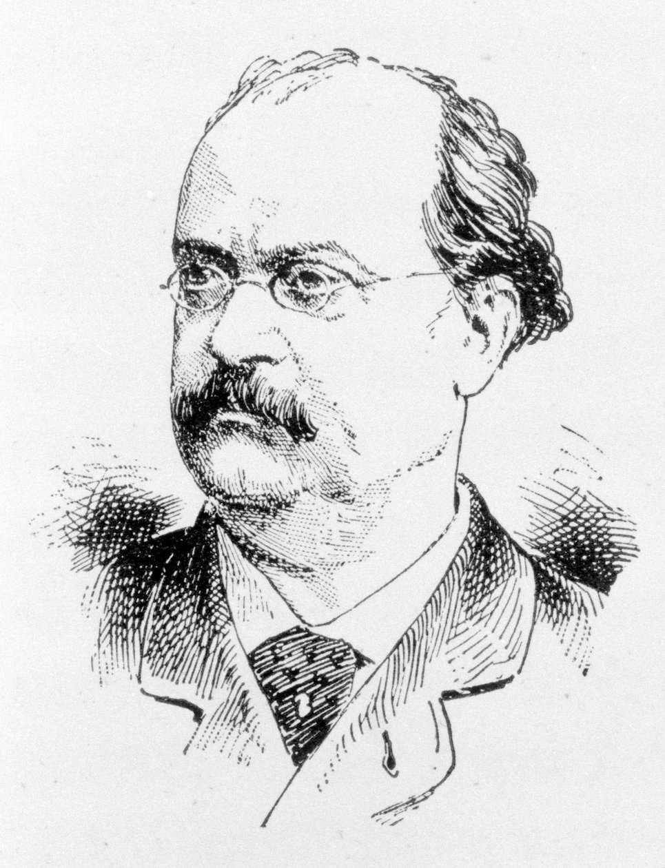 Portrait of Charles Lecocq (1832 - 1918), French composer. by Unknown artist