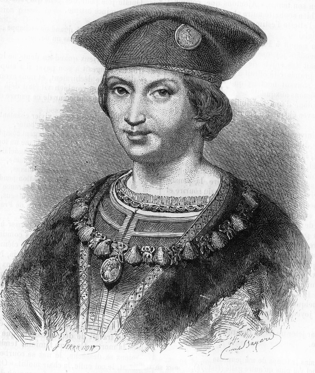 Portrait of Charles VIII, King of France by Unknown artist
