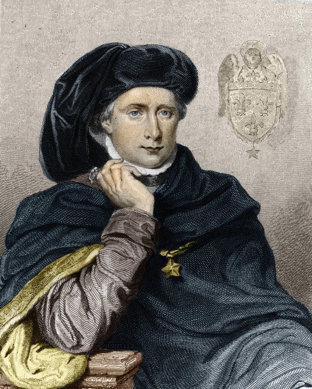Portrait of Charles VI the Beloved or the Mad, King of France by Unknown artist