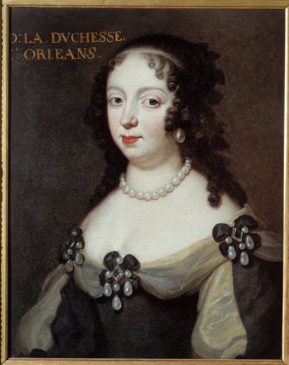 Portrait of Charlotte Elisabeth de Baviere, Duchess of Orleans by Unknown artist