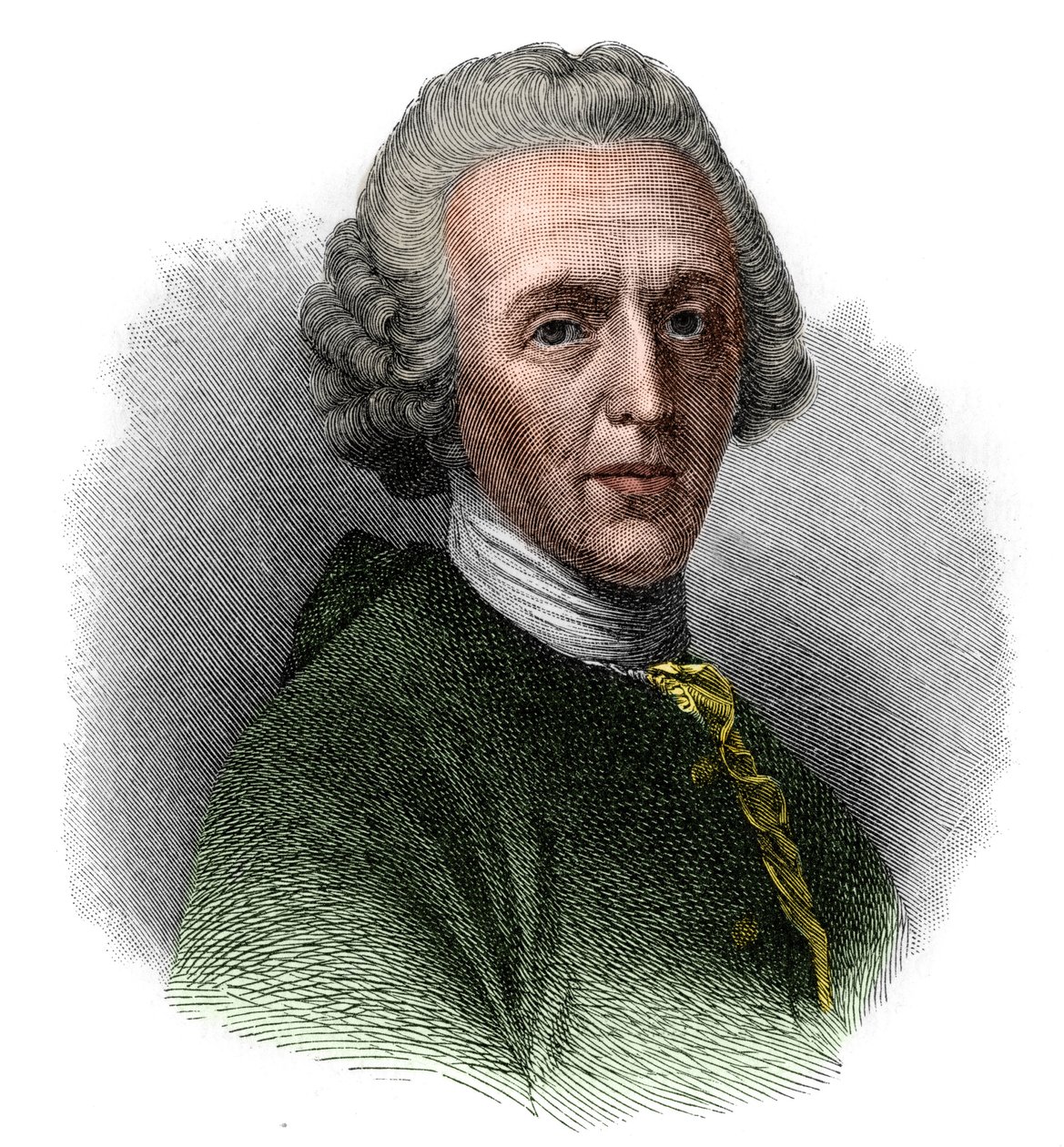 Portrait of Christian Furchtegott Gellert by Unknown artist