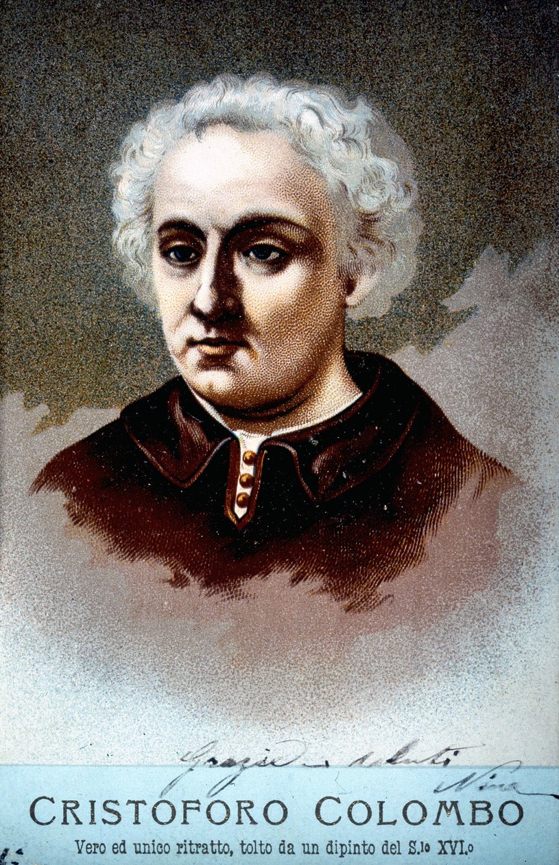 Portrait of Christopher Columbus by Unknown artist