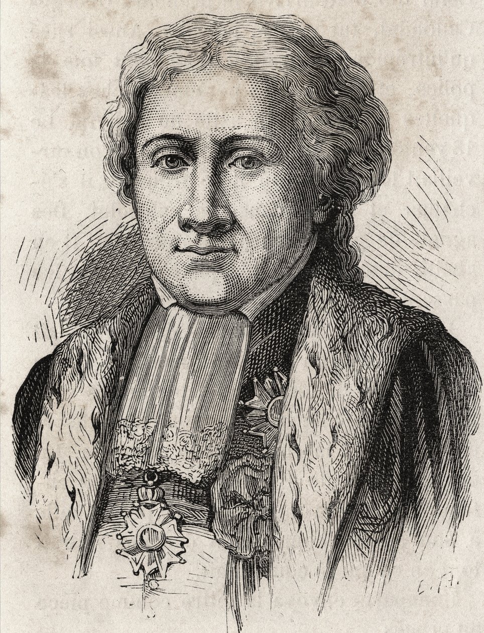 Portrait of Claude Ambroise Régnier, Duke of Massa, Lawyer, Grand Judge, Minister of Justice (1746-1814) by Unknown artist