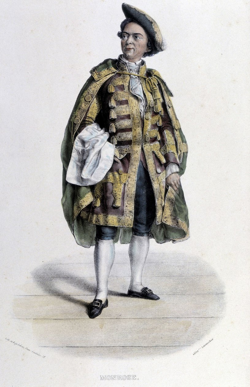 Portrait of Claude Louis Seraphin Barizain, dit Monrose by Unknown artist