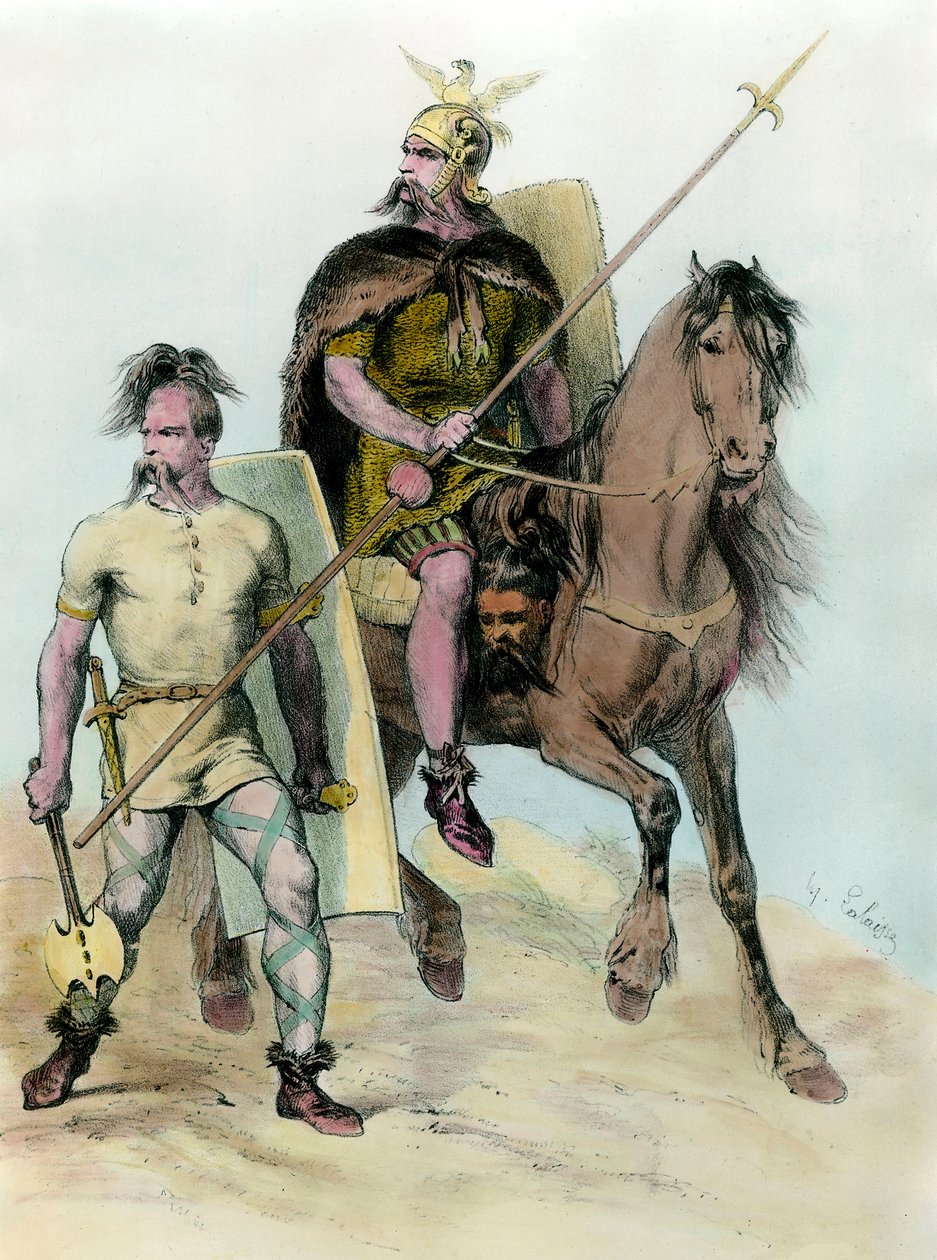 Portrait of Clovis I, King of the Francs by Unknown artist