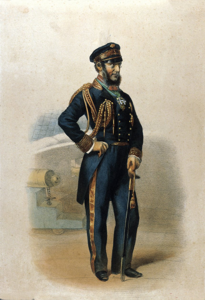 Portrait of Count Carlo di Persano Pellion, patriot of the Italian Unite by Unknown artist
