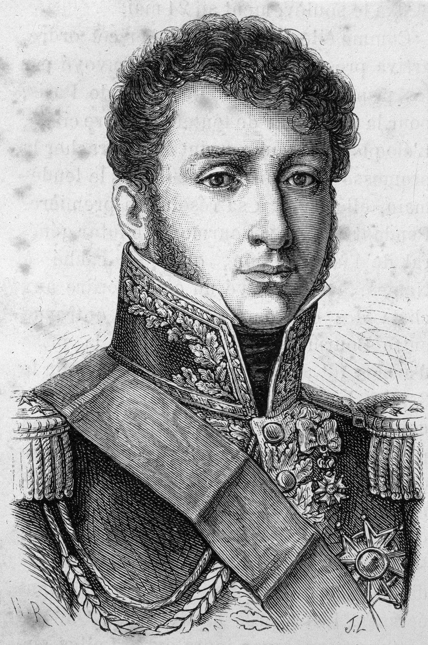 Portrait of Count Charles Tristan of Montholon, French General (1783-1853) by Unknown artist