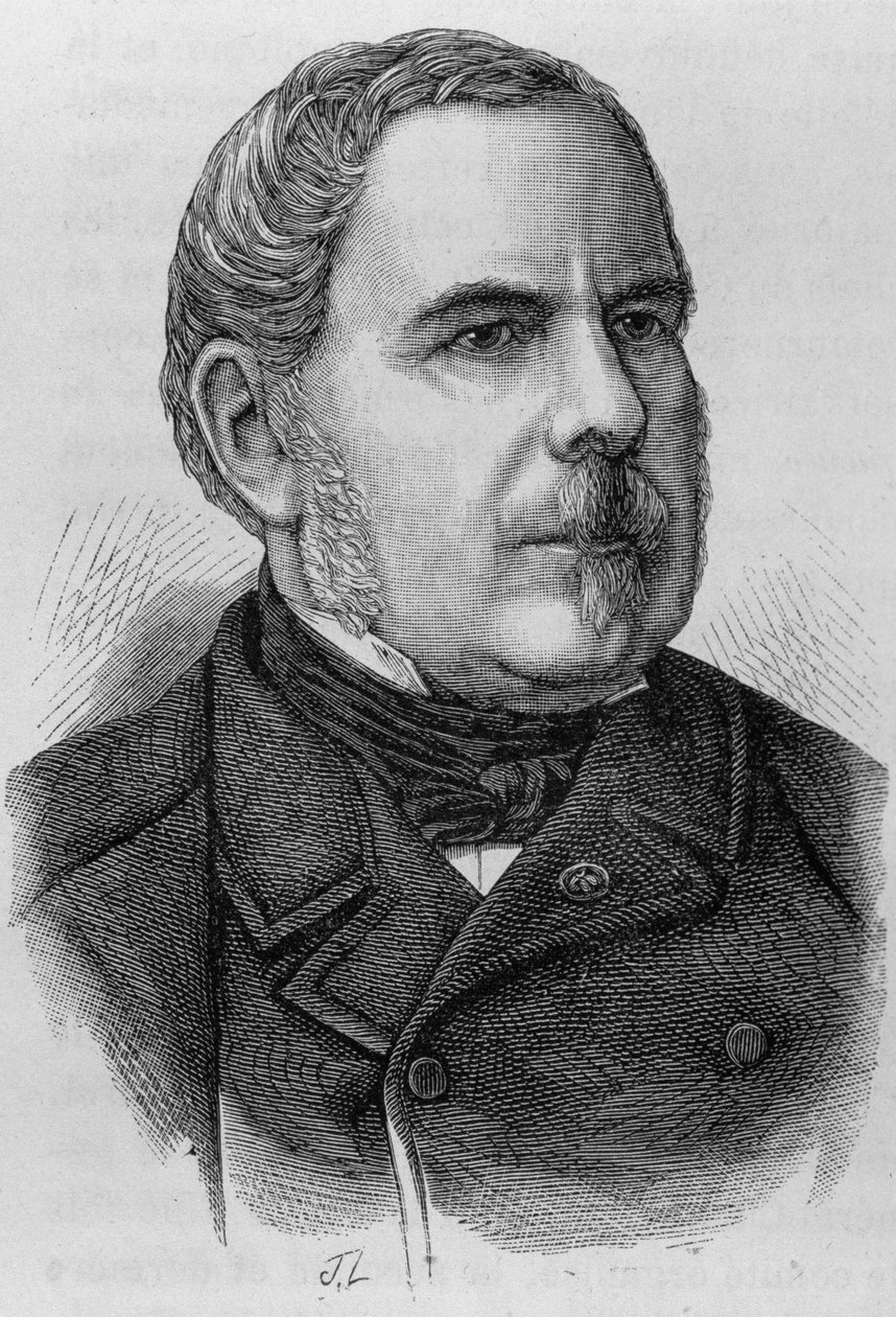 Portrait of Count Napoleon Daru (? - 1889) by Unknown artist