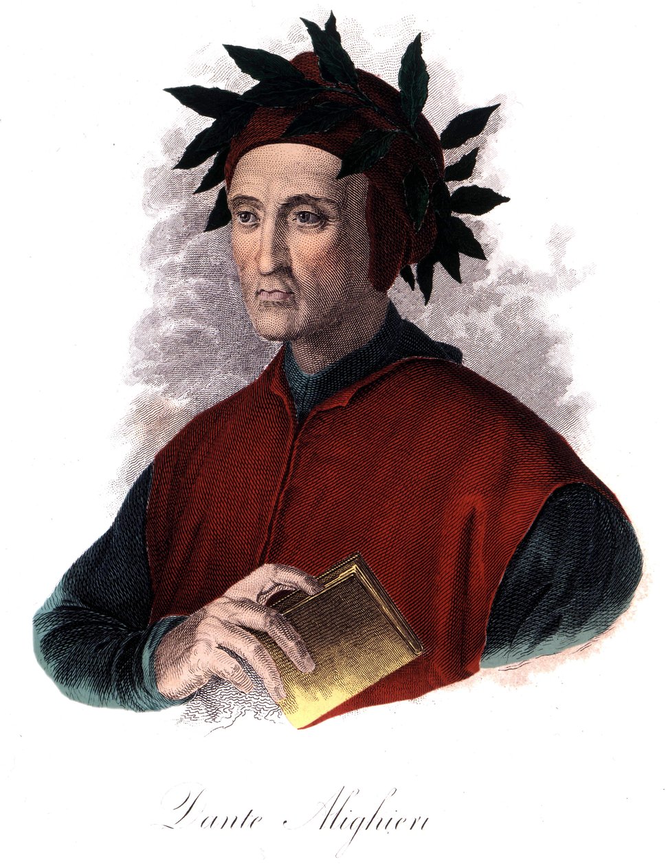 Portrait of Dante (1265-1321), Italian poet by Unknown artist