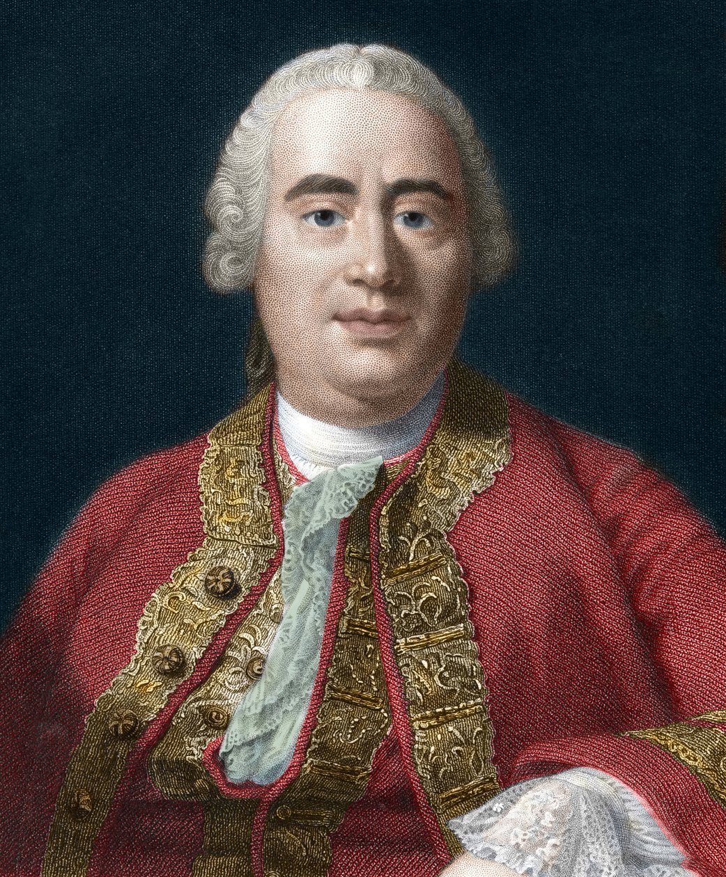 Portrait of David Hume, Scottish Philosopher (1711-1776) - David Hume (1711-1776) Scottish philosopher and historian by Unknown artist