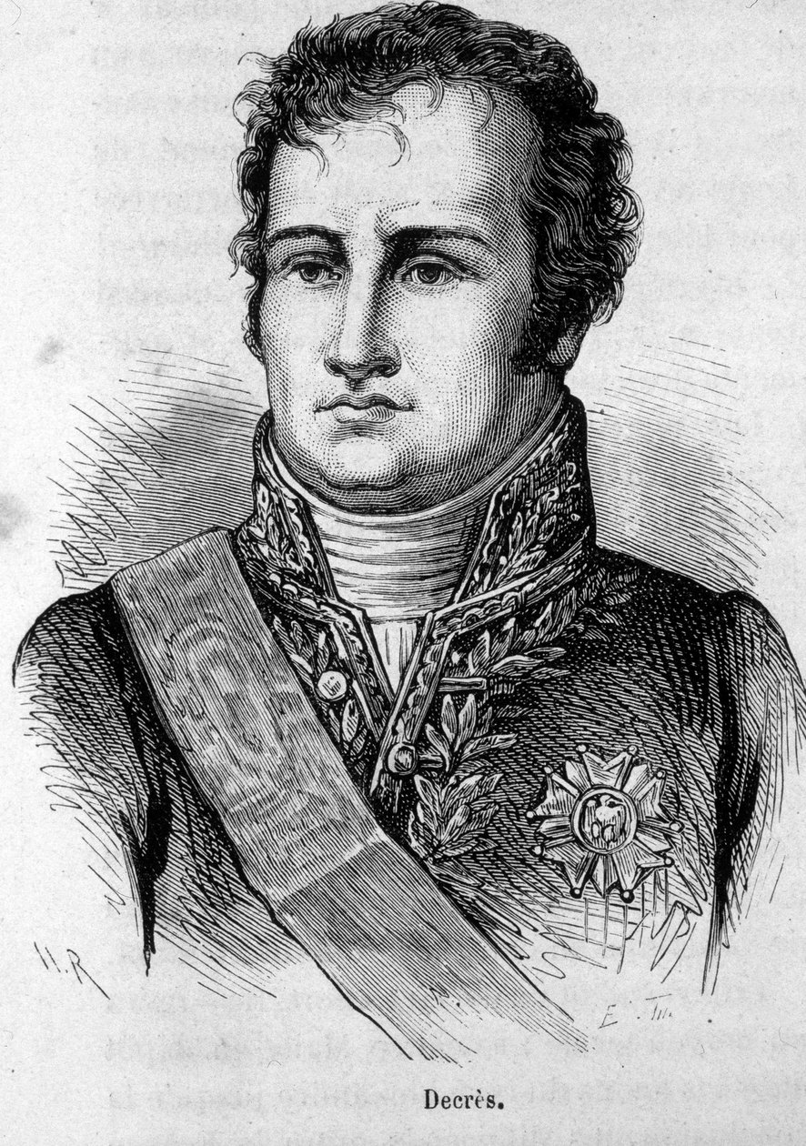 Portrait of Denis Decres (1761-1820) French Sailor by Unknown artist