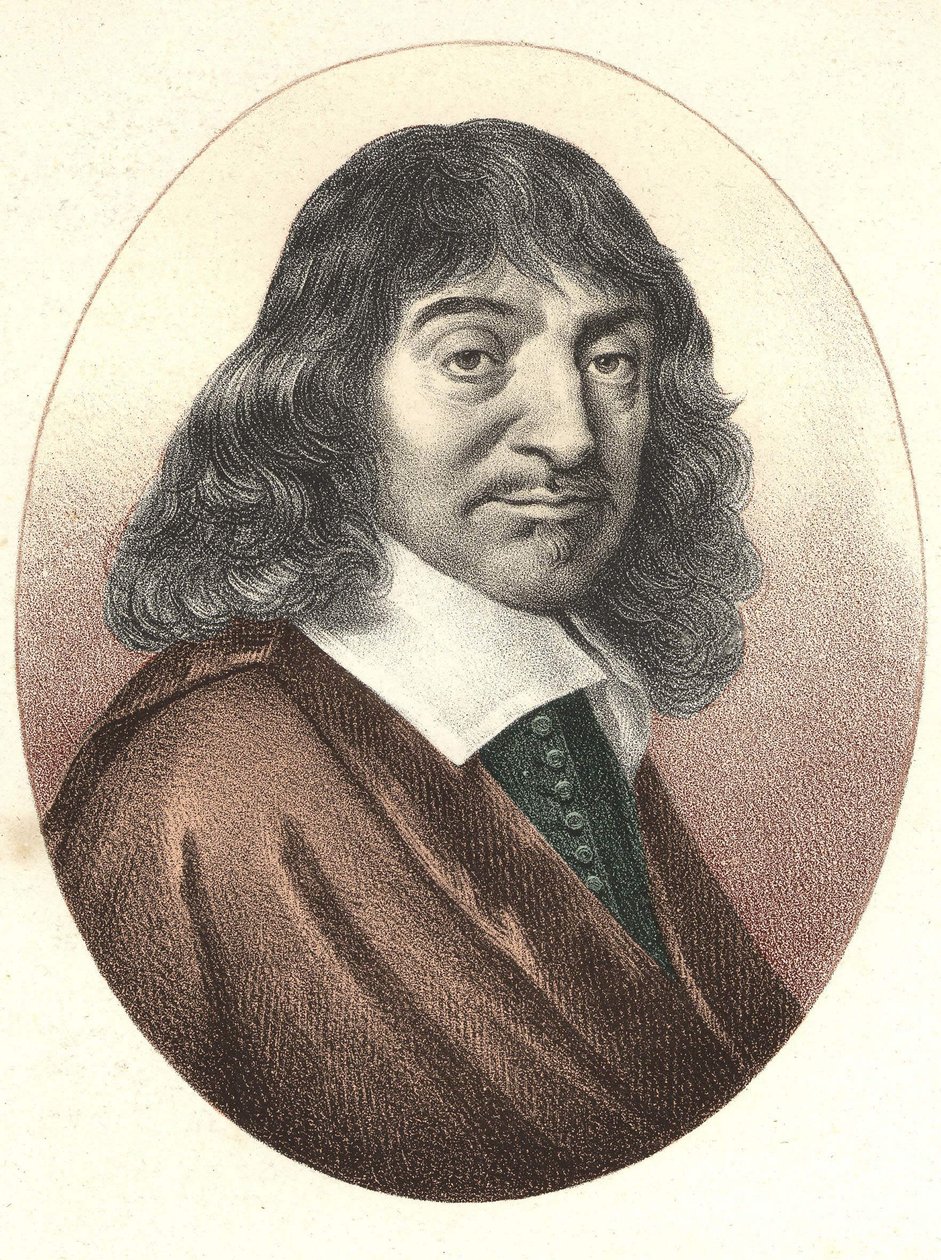 Portrait of Descartes (1596-1650) by Unknown artist