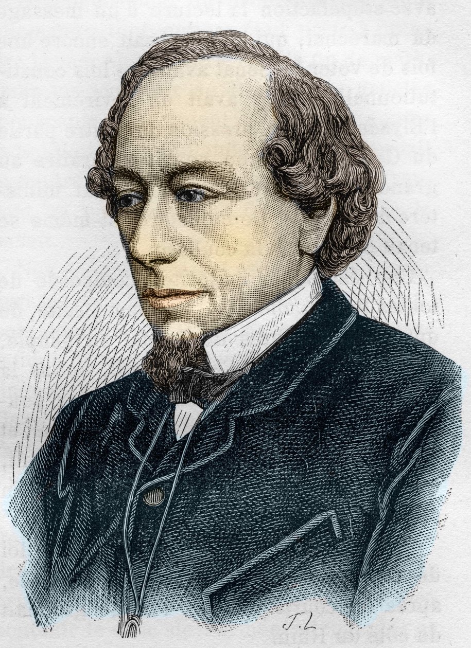 Portrait of Benjamin Disraeli (Lord Beaconsfield) by Unknown artist