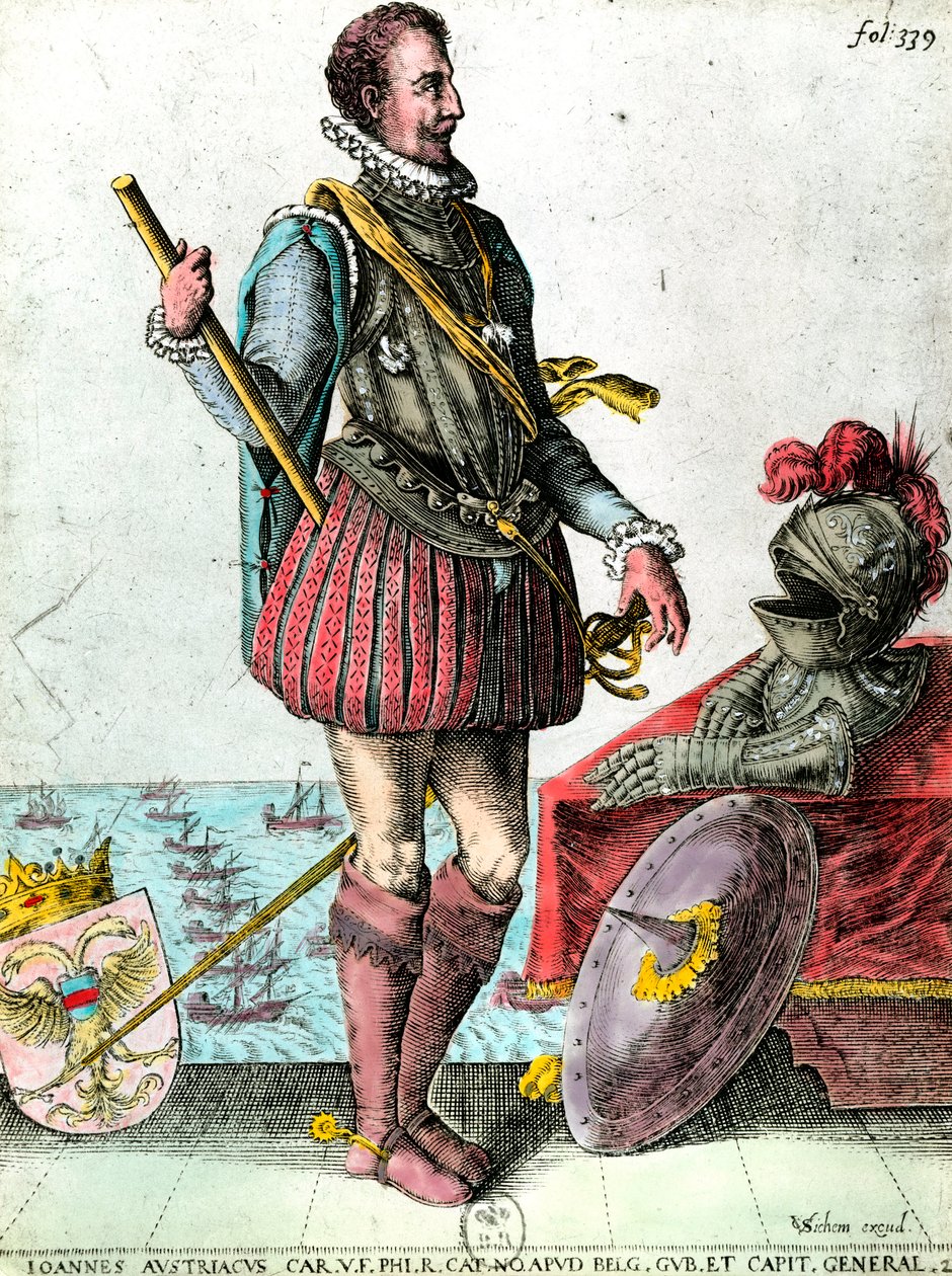 Portrait of Don Juan Jose of Austria (1629-1679) Vice King of the Netherlands by Unknown artist