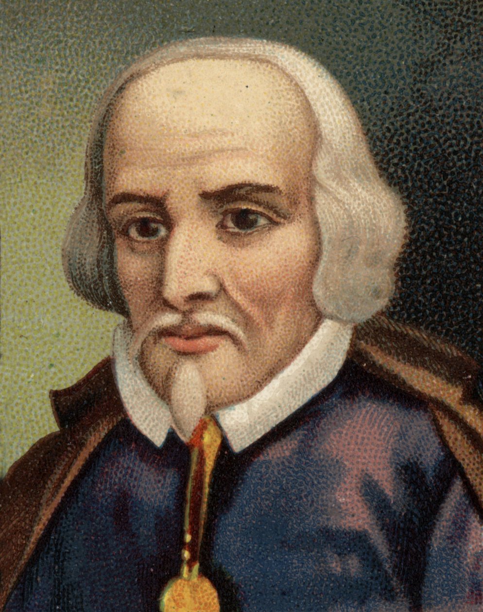 Portrait of Don Pedro Calderon de la Barca (1600-1681), Spanish Dramatic Poet by Unknown artist
