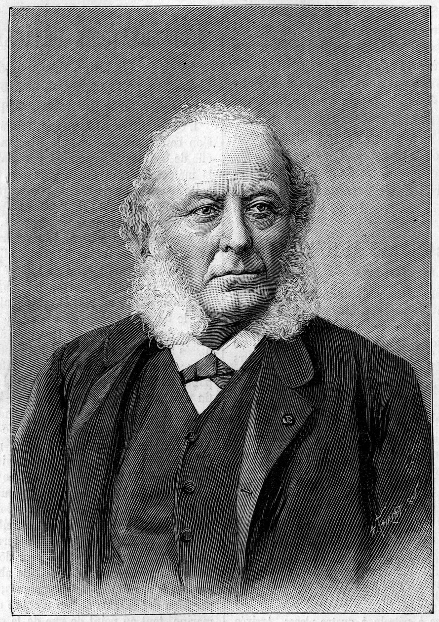 Portrait of Dr. Aristide Verneuil (1823-1895), French Surgeon, Member of the Academy of Sciences and the Academy of Medicine by Unknown artist