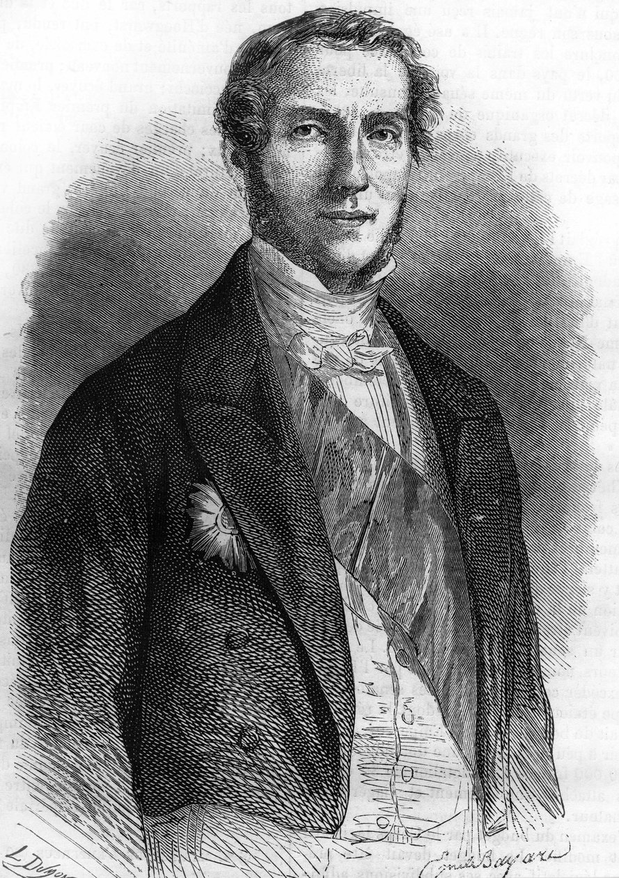 Portrait of Edouard Drouyn de Lhuys (1805-1881), French diplomat and politician. by Unknown artist