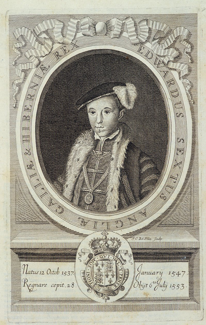 Portrait of Edward VI - in 