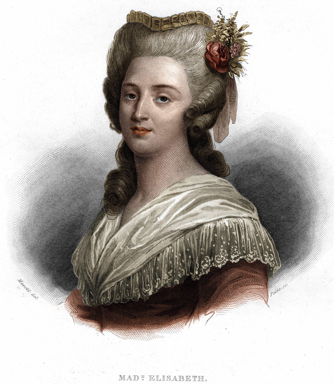 Portrait of Elisabeth Philippine Marie Hélène of France, known as 
