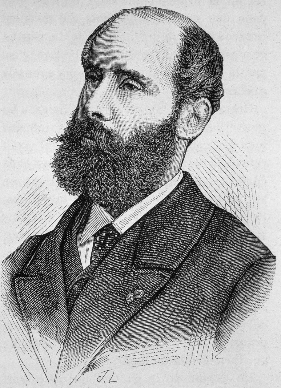 Portrait of Emile Keratry (1832-1904) by Unknown artist