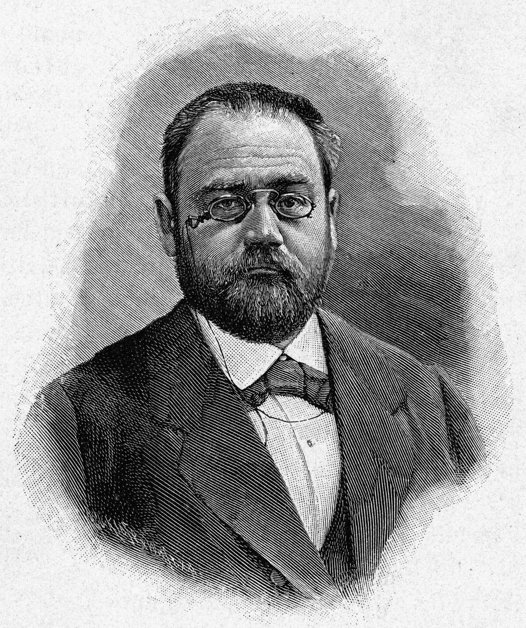 Portrait of Emile Zola by Unknown artist