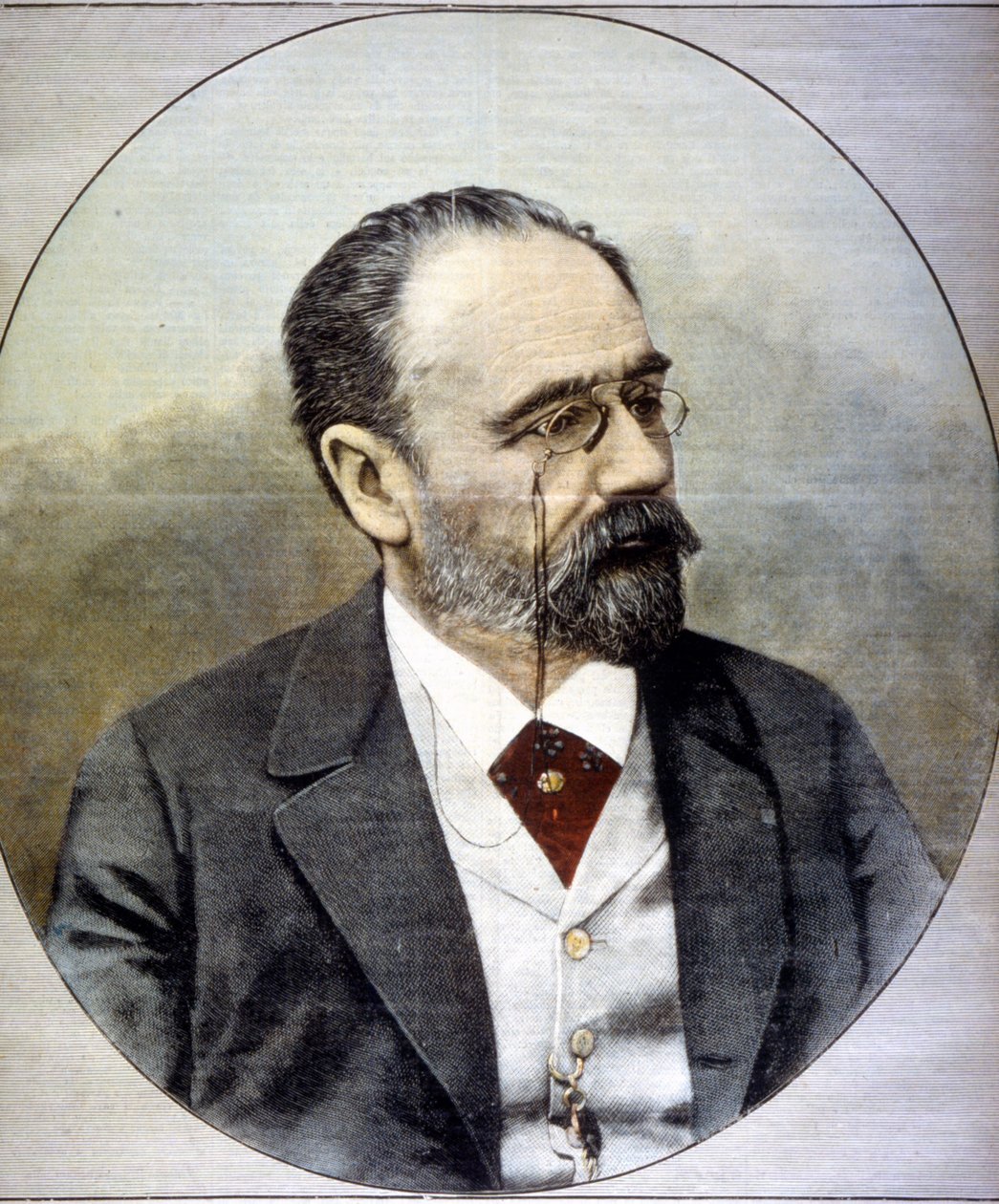 Portrait of Emile Zola by Unknown artist