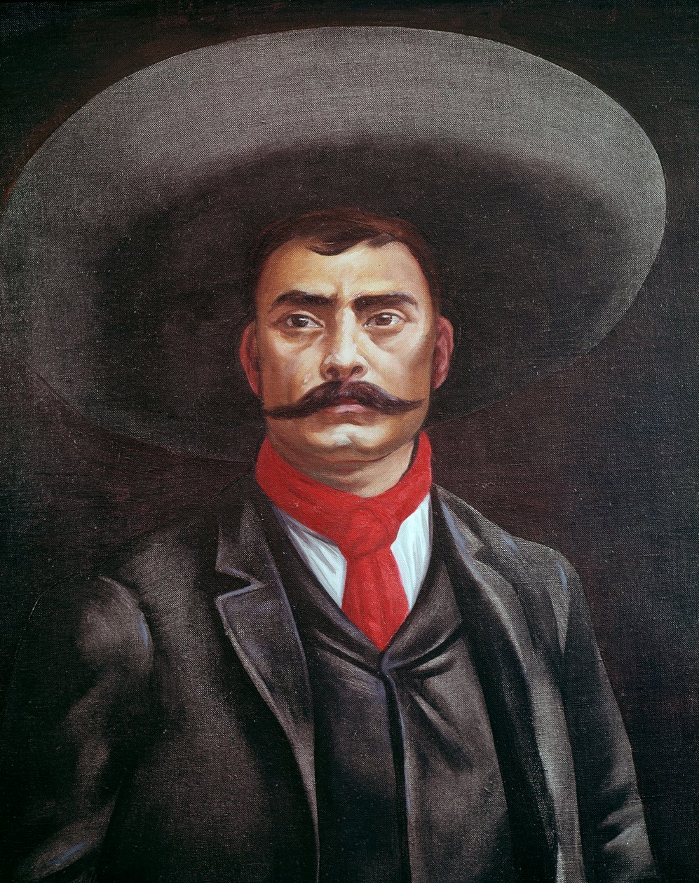 Portrait of Emiliano Zapata by Unknown artist