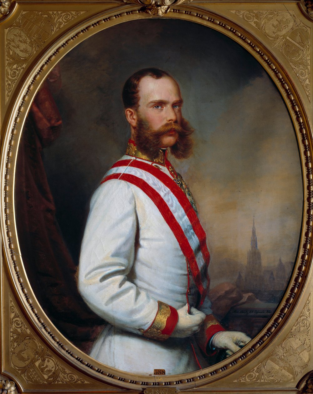 Portrait of Emperor Francois Joseph I by Unknown artist
