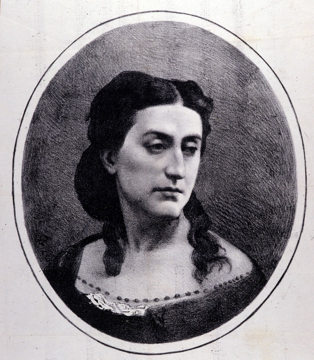 Portrait of Erminia Frezzolini, Italian Soprano by Unknown artist