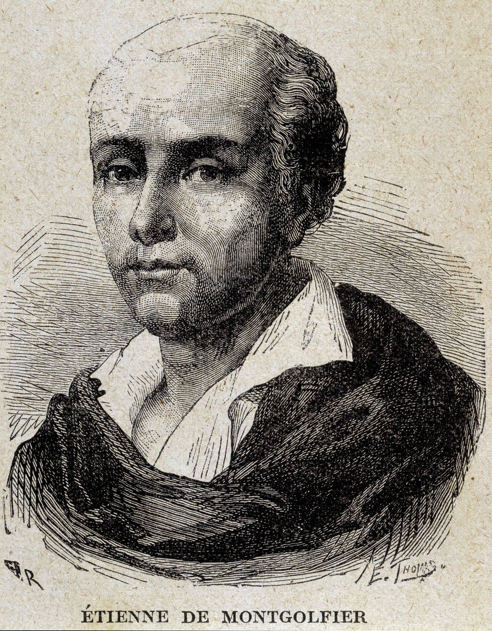 Portrait of Etienne de Montgolfier (1745 - 1799) by Unknown artist