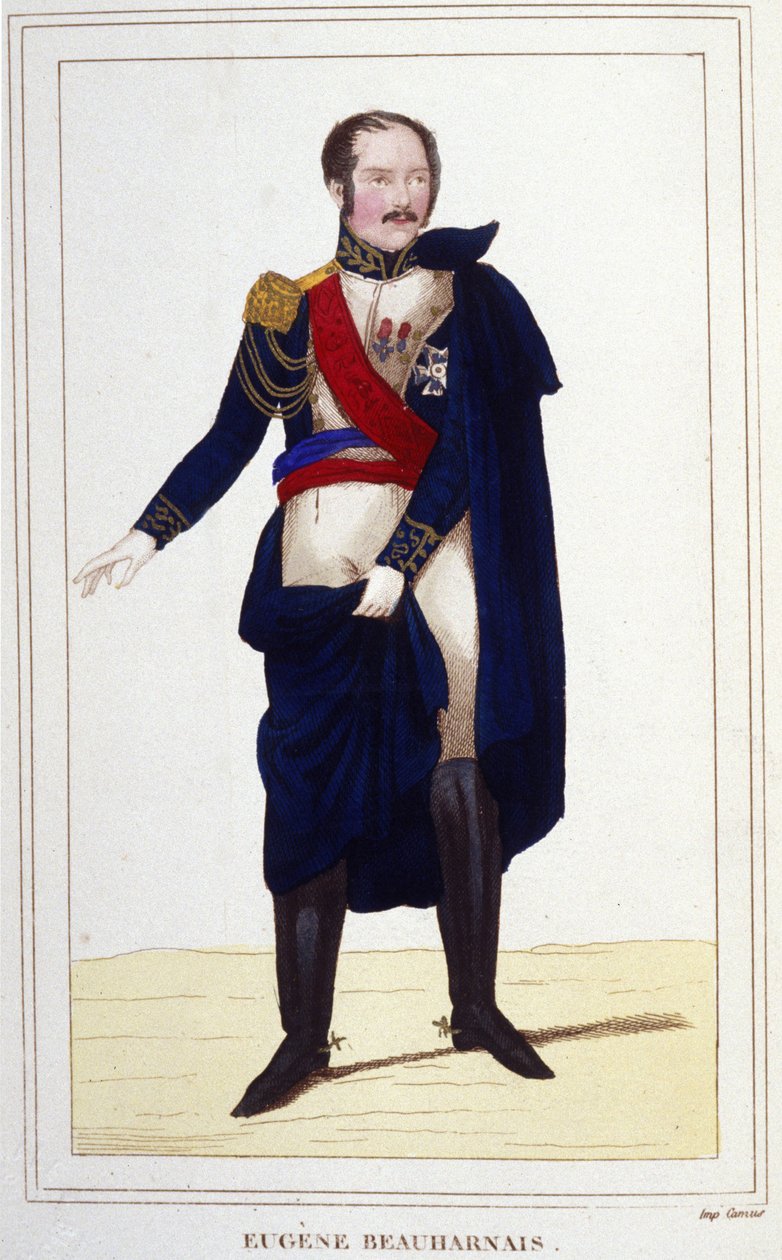 Portrait of Eugene Rose de Beauharnais, General, Prince and Viceroy of Italy by Unknown artist
