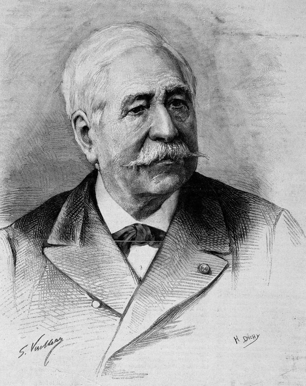 Portrait of Ferdinand de Lesseps (1805 - 1894) by Unknown artist