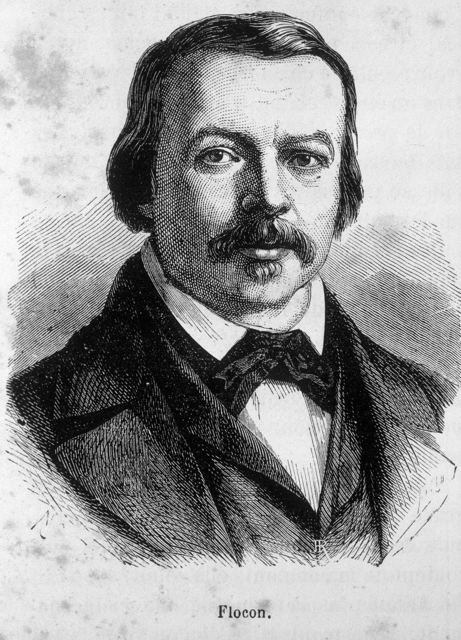 Portrait of Flocon, French journalist and politician by Unknown artist