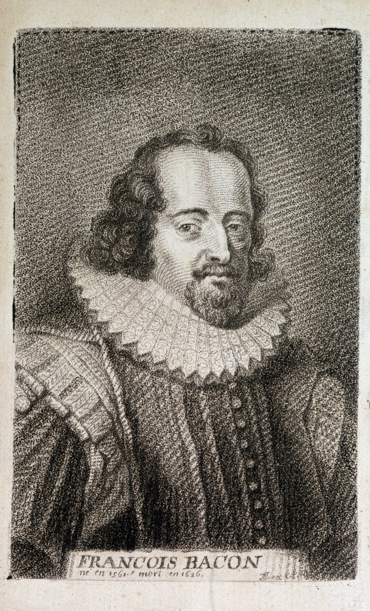 Portrait of Francis Bacon (1561-1626), English Philosopher by Unknown artist