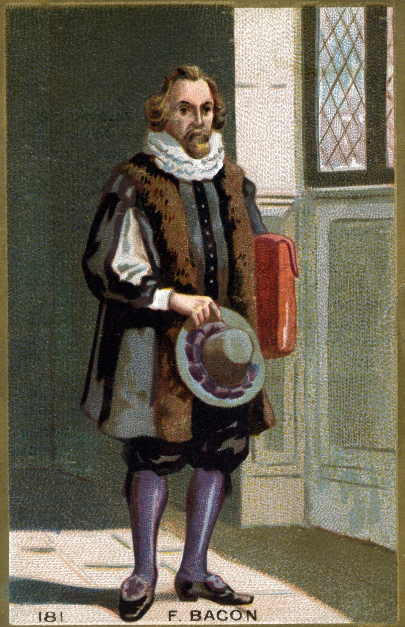 Portrait of Francis Bacon, statesman and English philosopher by Unknown artist