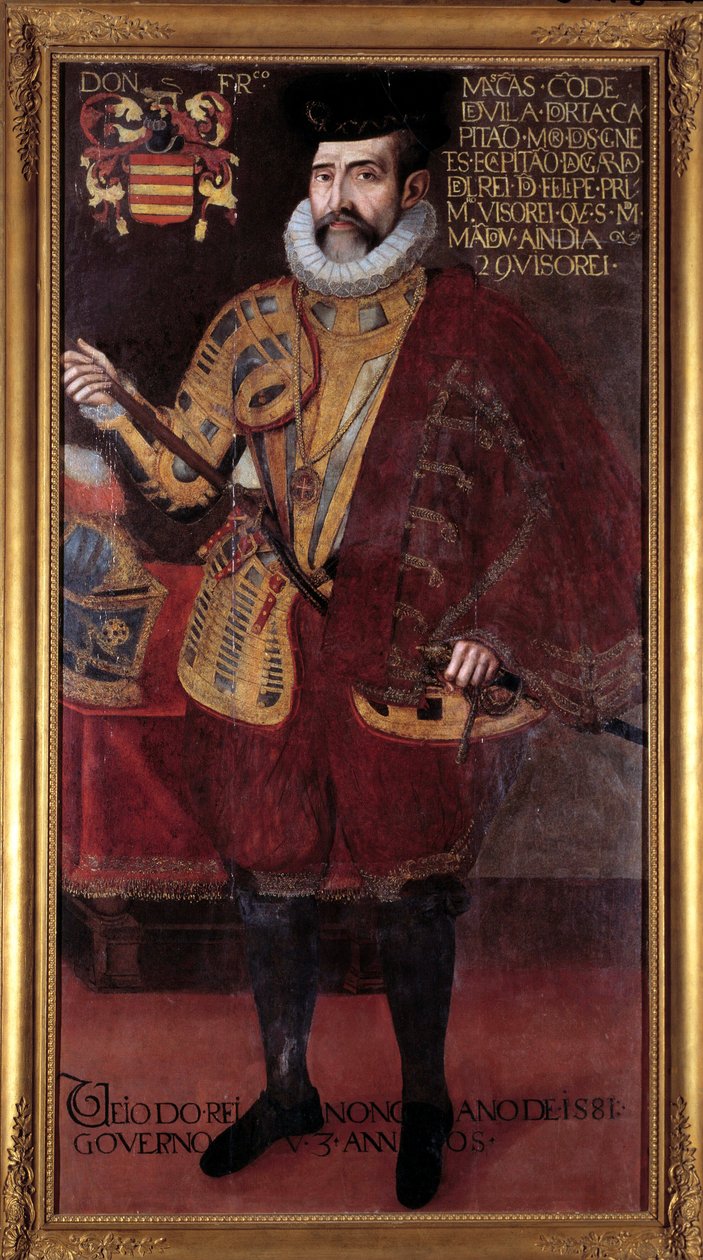 Portrait of Francisco de Mascarenhas, Vice King of India by Unknown artist