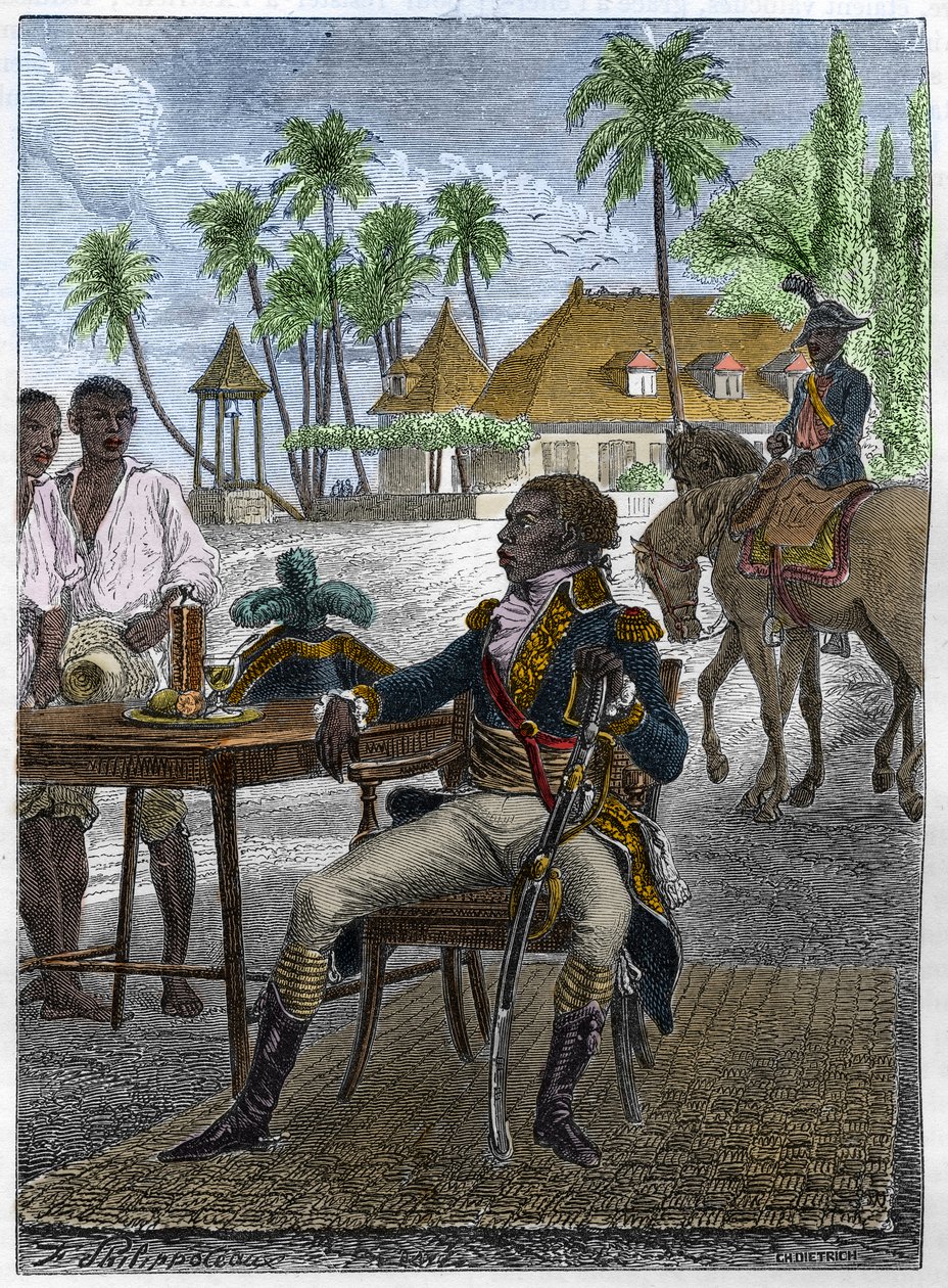 Portrait of Francois Dominique Toussaint known as 