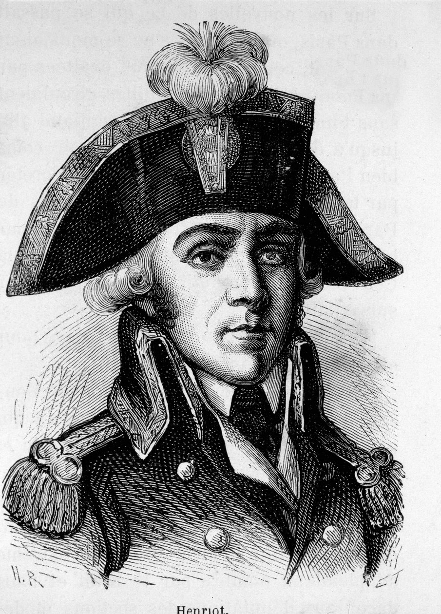 Portrait of Francois Hanriot (1761-1794), French Revolutionary by Unknown artist